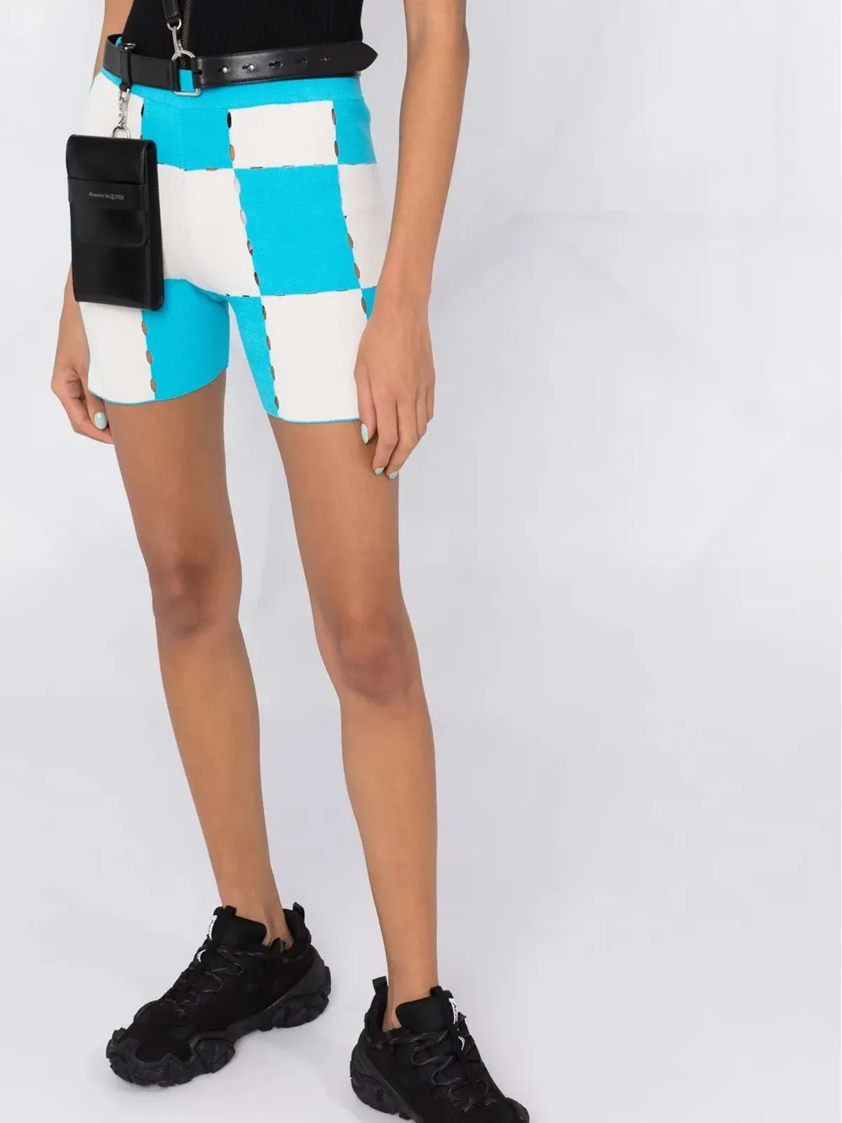 Jacquemus パッチワークチェックショーツ - 画像3
