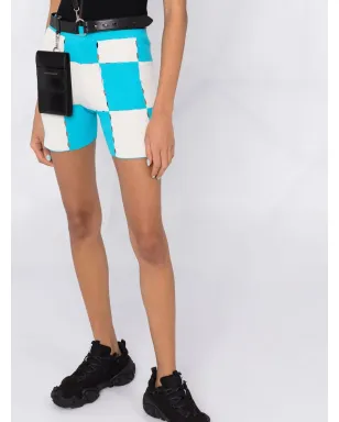 Jacquemus パッチワークチェックショーツ - サムネイル3