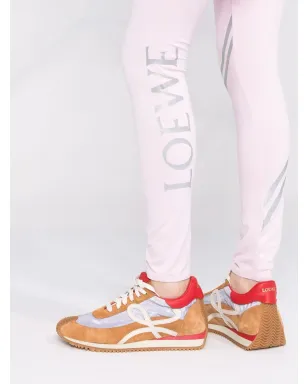 LOEWE ロゴプリント ストレッチ レギンス - ピンク - サムネイル5