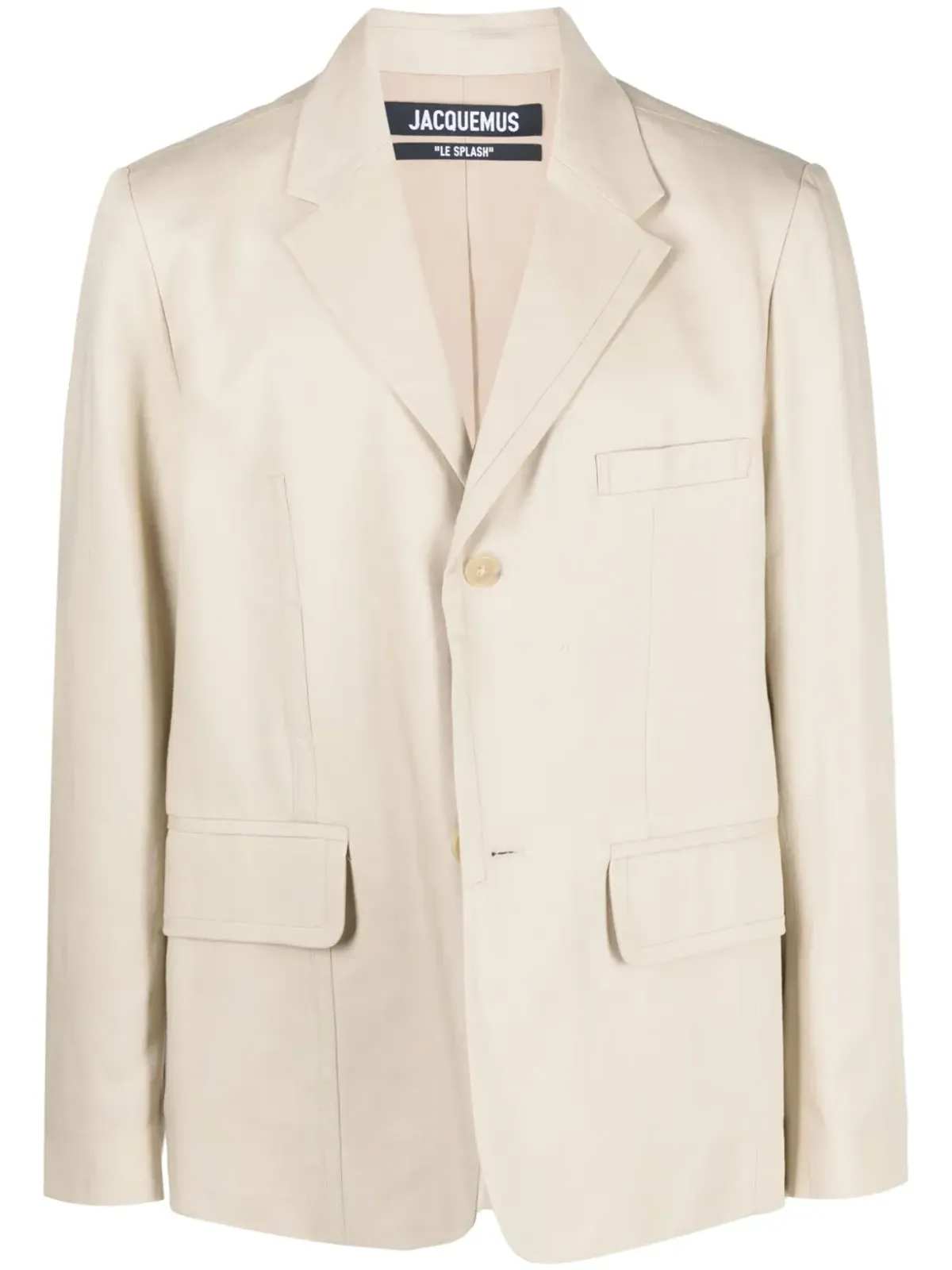 Jacquemus シングルブレストブレザー - Neutrals - 画像1
