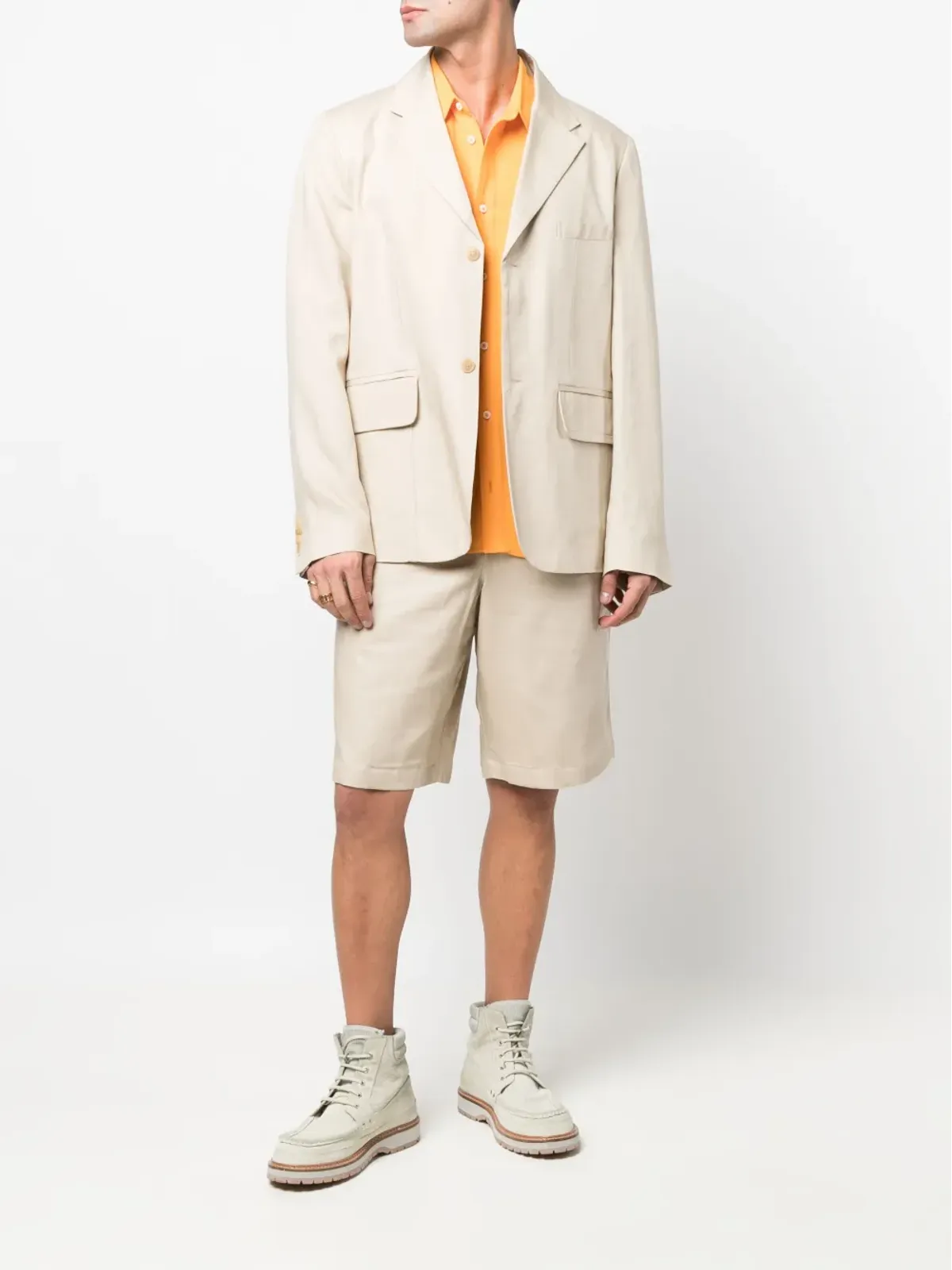Jacquemus シングルブレストブレザー - Neutrals - 画像2