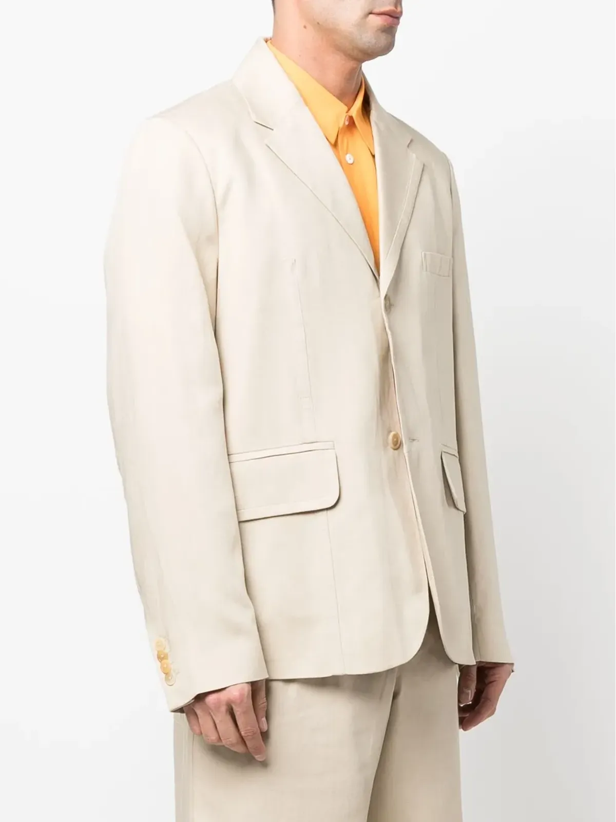 Jacquemus シングルブレストブレザー - Neutrals - 画像3