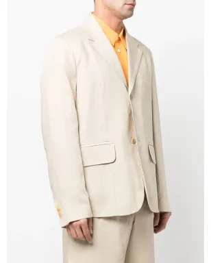 Jacquemus シングルブレストブレザー - Neutrals - サムネイル3