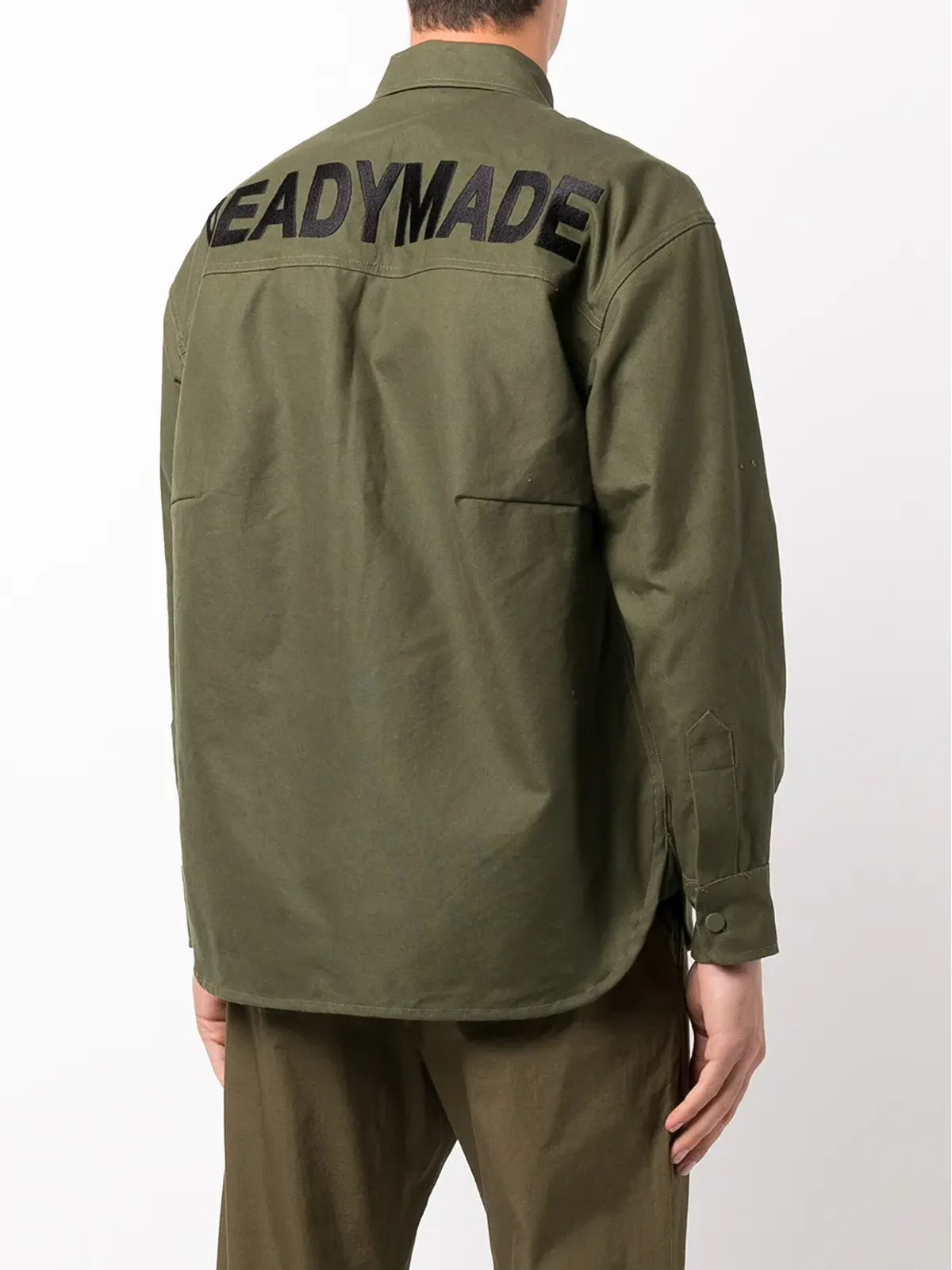 Readymade ロゴプリントカーゴシャツ - 画像4