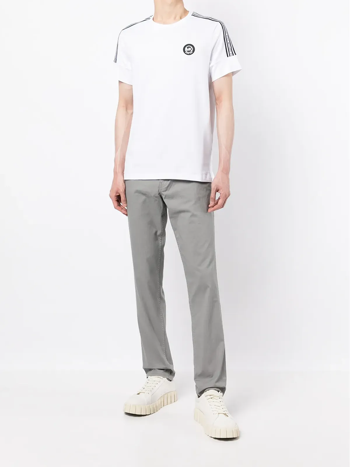 Michael Kors ロゴパッチ半袖Tシャツ - 画像2