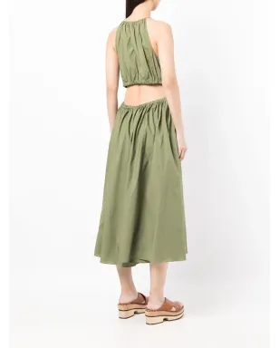 Michael Michael Kors ギャザー入りホルターネック ミディドレス - サムネイル4