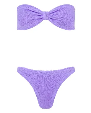 Hunza G ジーン・バンドゥビキニ - Purple - サムネイル1