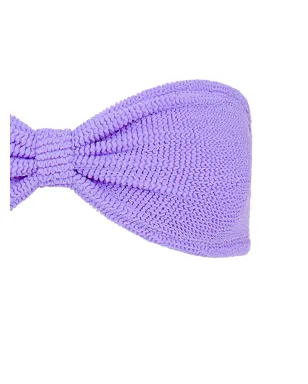 Hunza G ジーン・バンドゥビキニ - Purple - サムネイル5