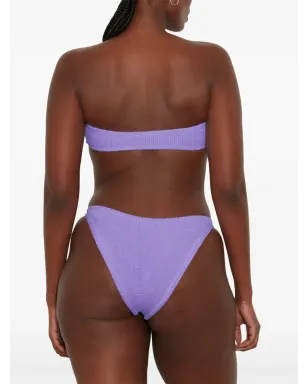 Hunza G ジーン・バンドゥビキニ - Purple - サムネイル4