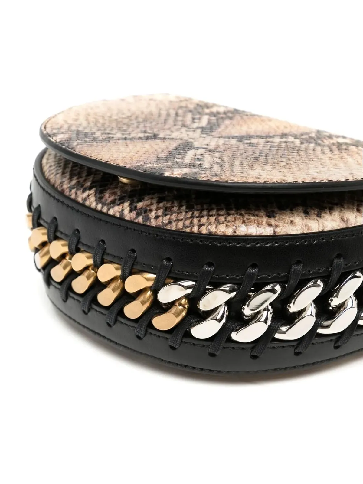 Stella McCartney フレイム フォールドオーバートップ ショルダーバッグ - 画像4