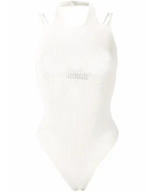 ANDREĀDAMO メッシュパネルワンピース水着 - サムネイル1