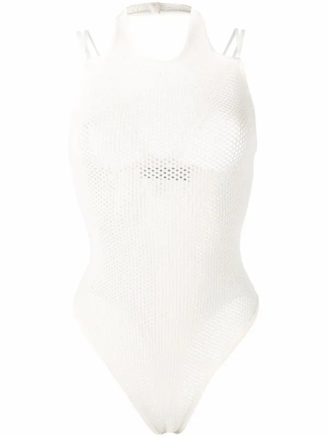 ANDREADĀMO ANDREĀDAMO メッシュパネルワンピース水着の商品画像