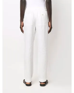 Vince drawstring straight-leg trousers - Neutrals - サムネイル4