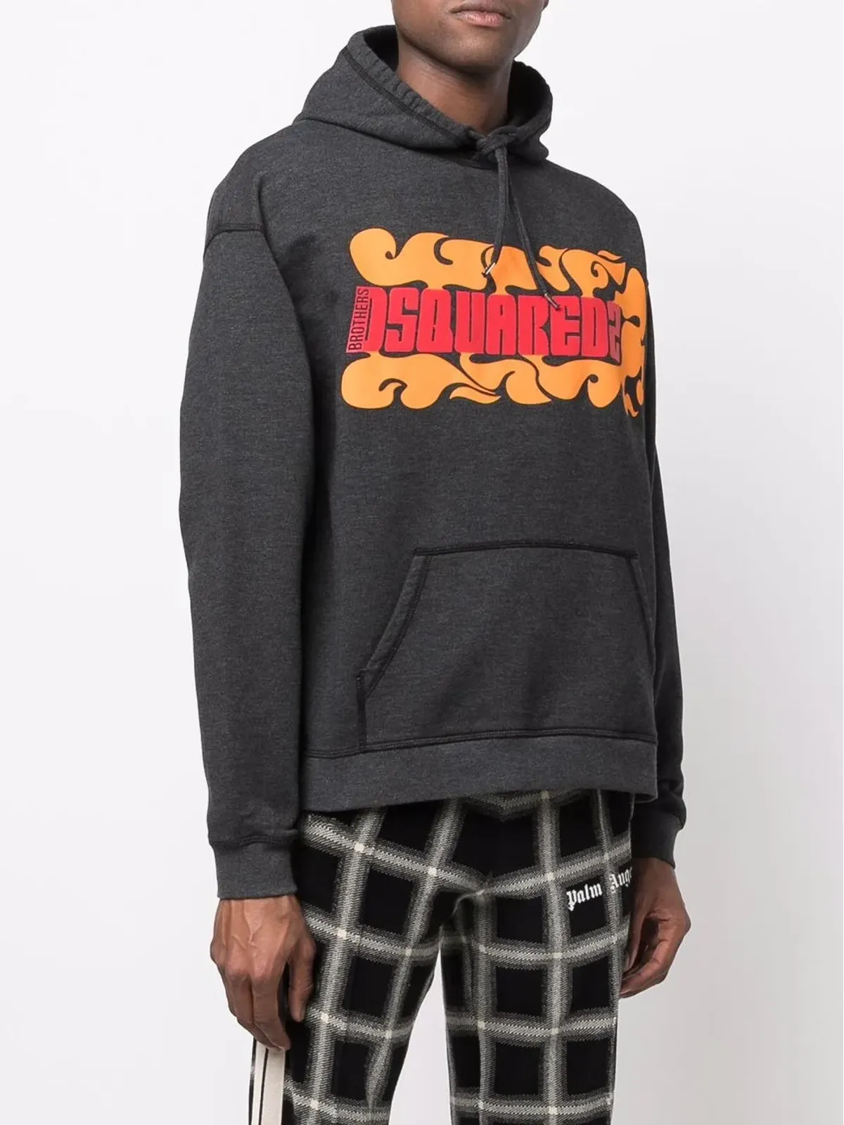 DSQUARED2 ロゴプリント リラックス フーディー - 画像3
