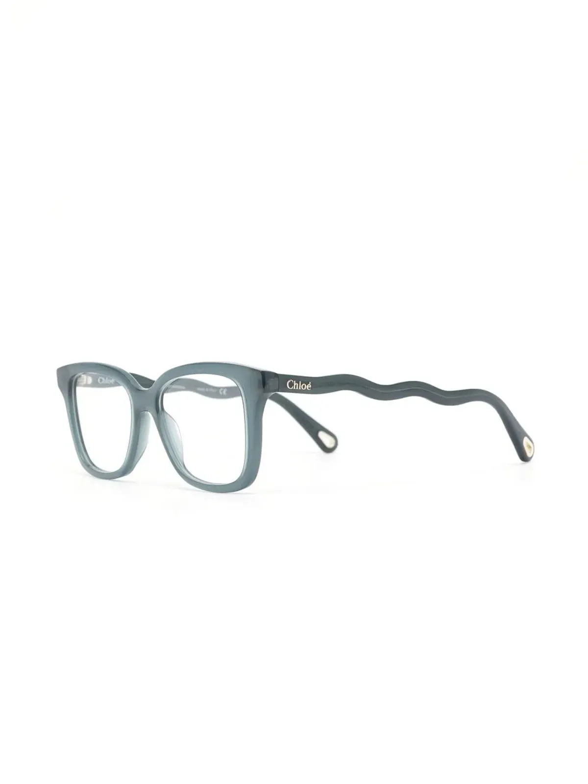 Chloé Eyewear ロゴ文字入りキャットアイグラス - 画像2