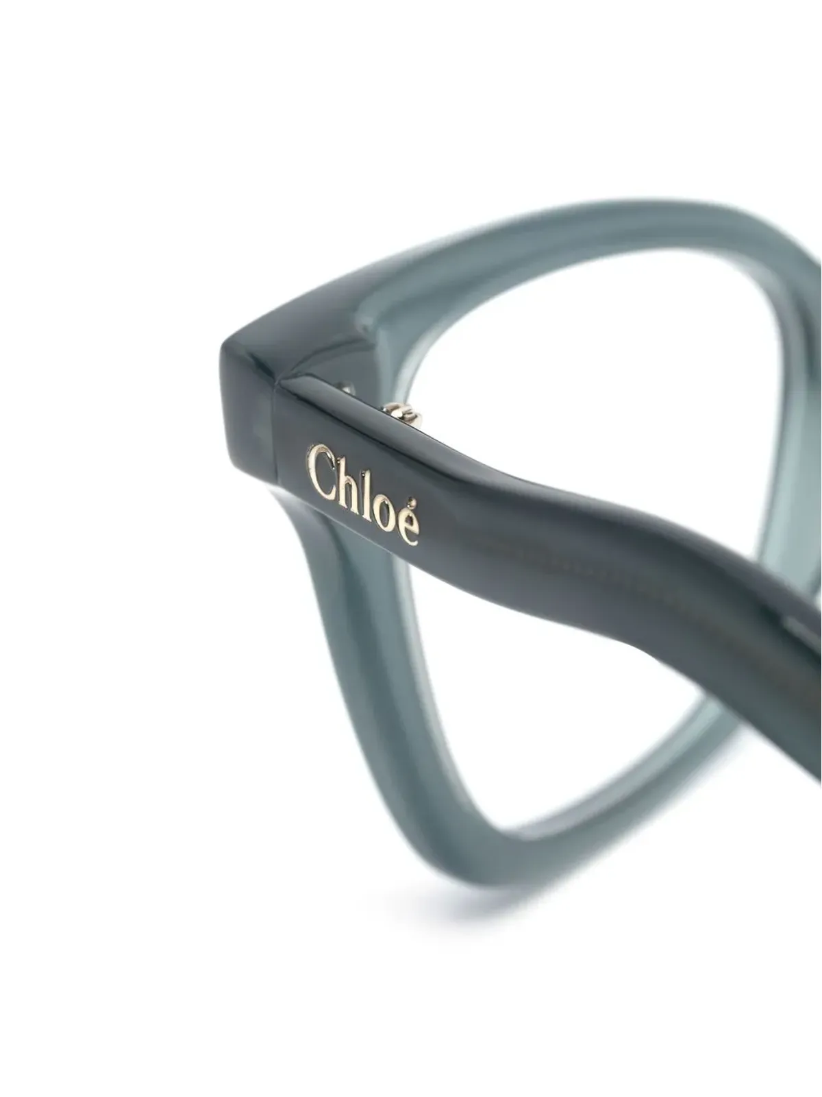 Chloé Eyewear ロゴ文字入りキャットアイグラス - 画像3