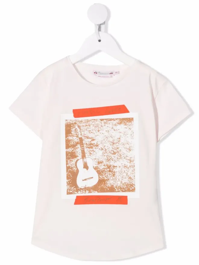Bonpoint Bonpoint Aada グラフィックプリント Tシャツ ピンクの商品画像