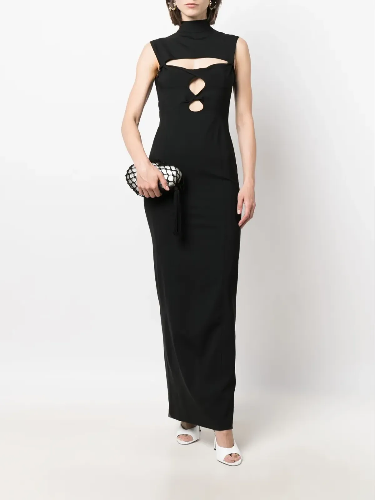 Jacquemus La Robe Palmi カットアウト マキシドレス - 画像2