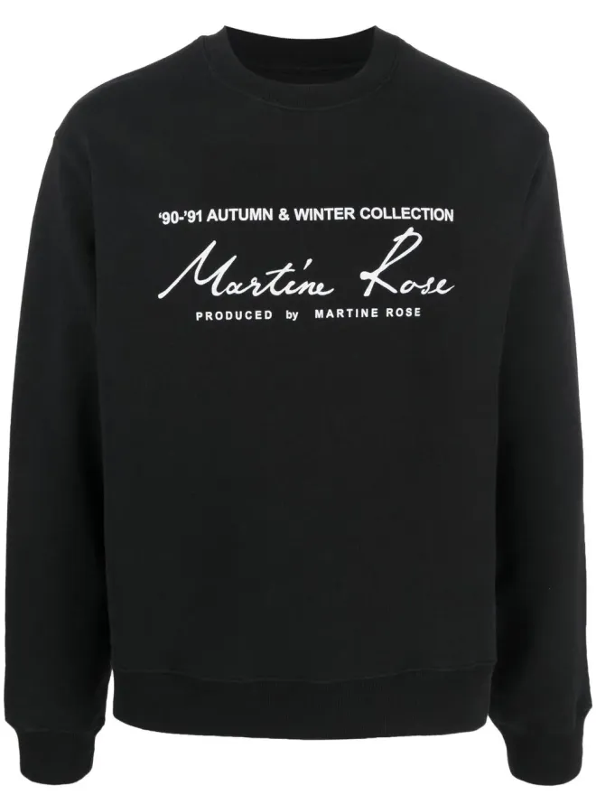 Martine Rose Martine Rose スローガンプリントスウェットシャツの商品画像