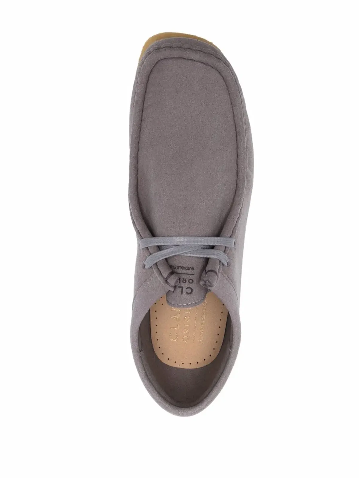 Clarks Originals ロゴプリント レースアップ ボートシューズ - 画像4