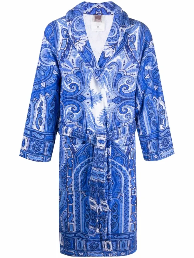 ETRO HOME ETRO HOME ペイズリープリント バスローブの商品画像