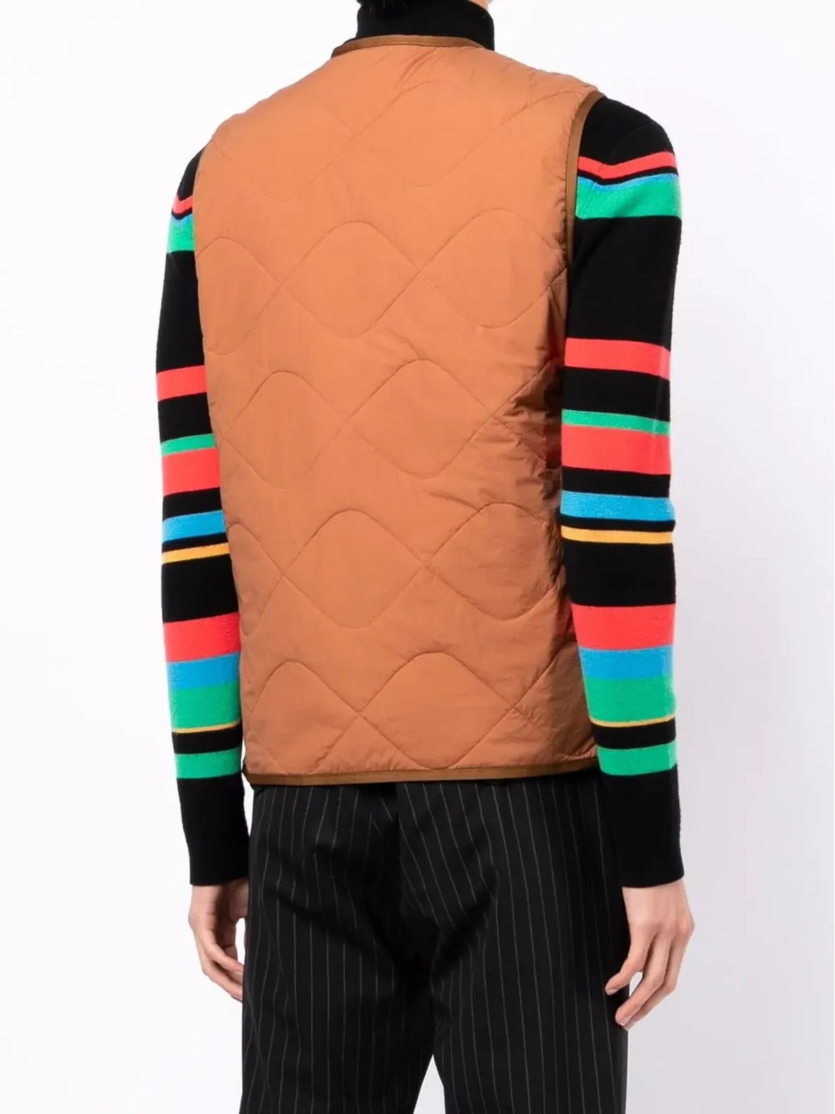 Paul Smith キルテッドウェーブジレ - 画像4