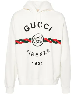 Gucci Firenze 1921 コットン フーディー - サムネイル1