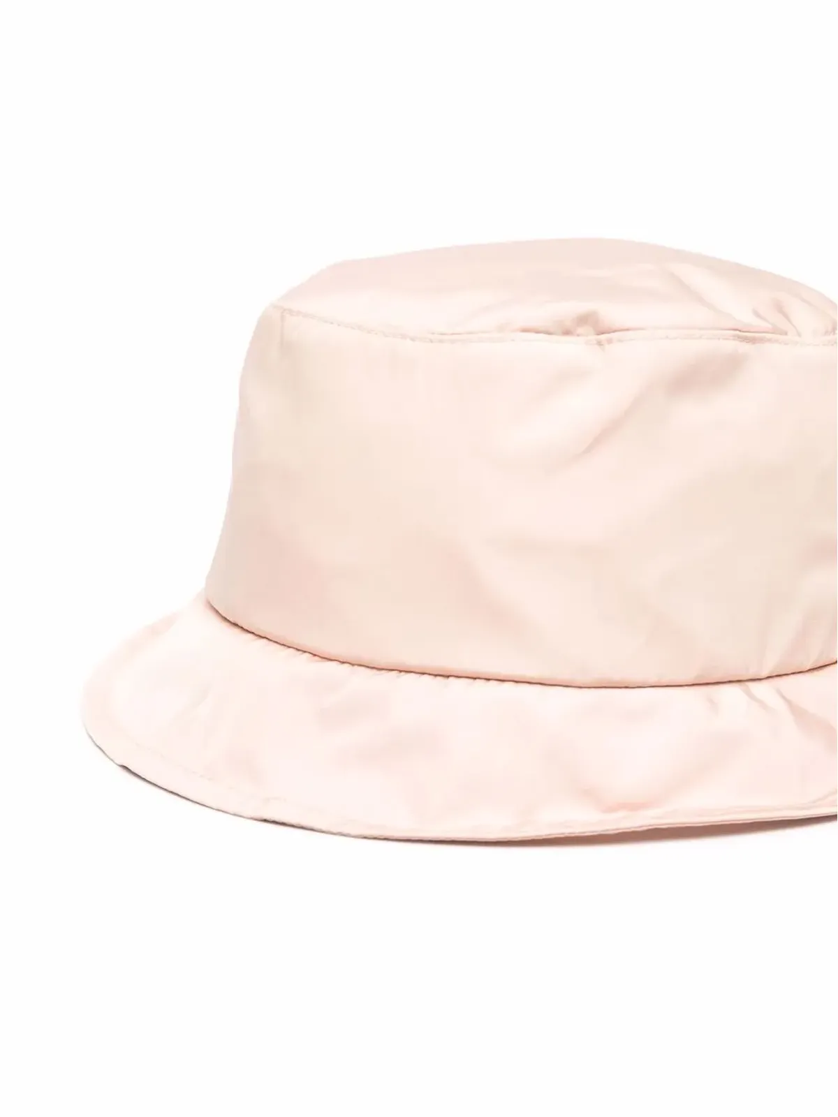 Moncler Enfant ロゴパッチ バケットハット ピンク - 画像2