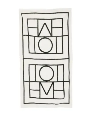 TOTEME ロゴジャカード ビーチタオル - サムネイル3