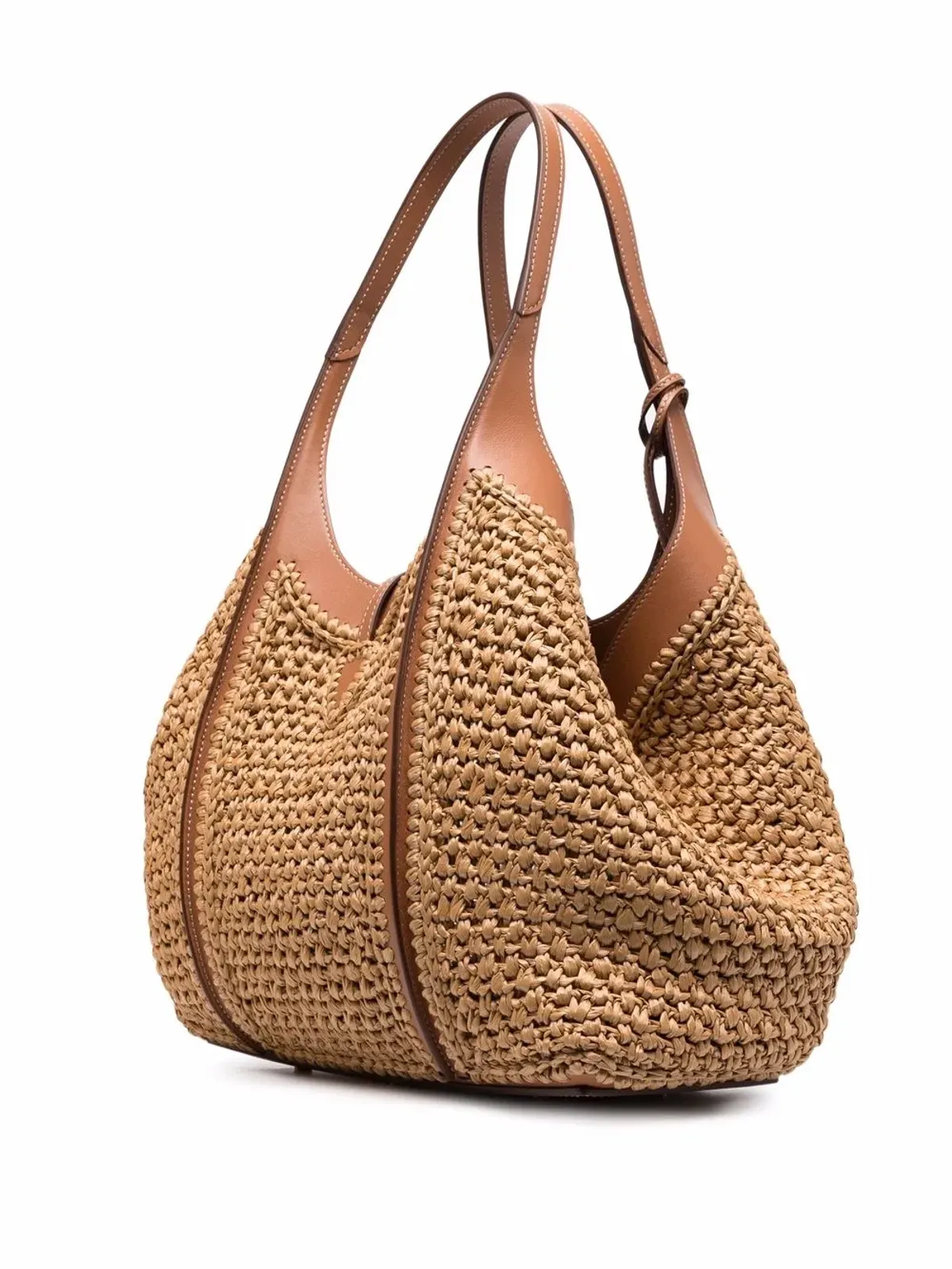 Tod's タイムレス ラフィア トートバッグ - 画像3