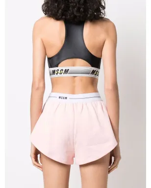 MSGM ロゴ入りアンダーバンドスポーツブラ - サムネイル4