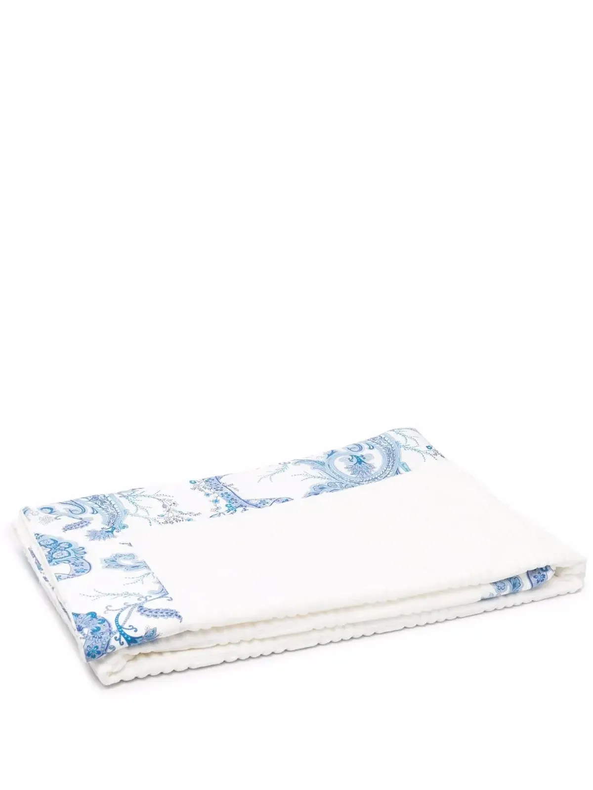 ETRO HOME ペイズリープリント トリム ビーチタオル - 画像1