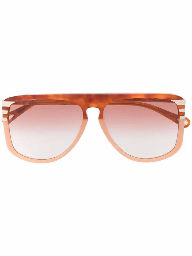 Chloé Eyewear Chloé Eyewear Westスクエア ティントサングラスの商品画像