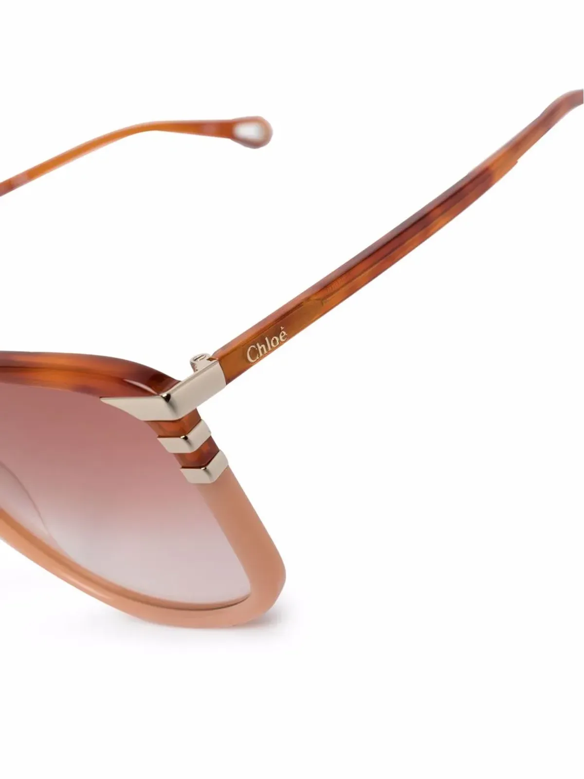 Chloé Eyewear Westスクエア ティントサングラス - 画像3