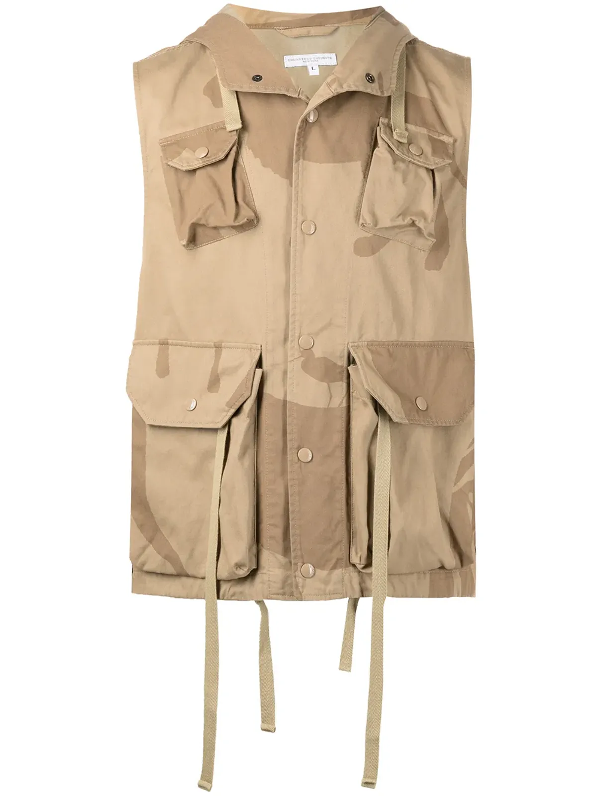 Engineered Garments フィールド アニマルプリント ジレ - 画像1