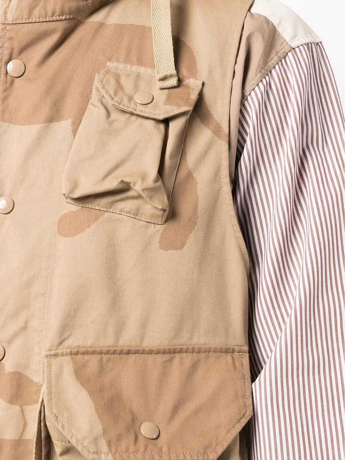 Engineered Garments フィールド アニマルプリント ジレ - 画像5