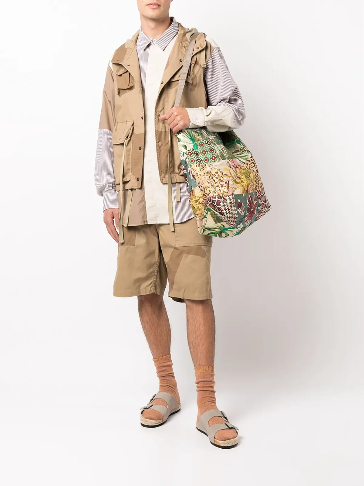 Engineered Garments フィールド アニマルプリント ジレ - 画像2