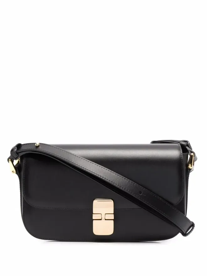 A.P.C. A.P.C. Grace レザーショルダーバッグの商品画像