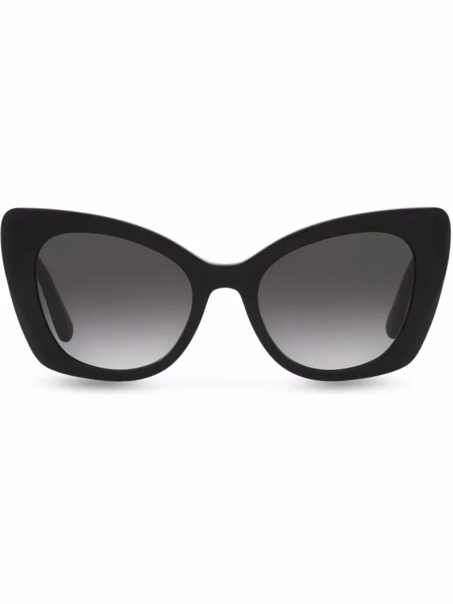 Dolce & Gabbana Eyewear Dolce & Gabbana Eyewear DG Crossed サングラス ブラックの商品画像