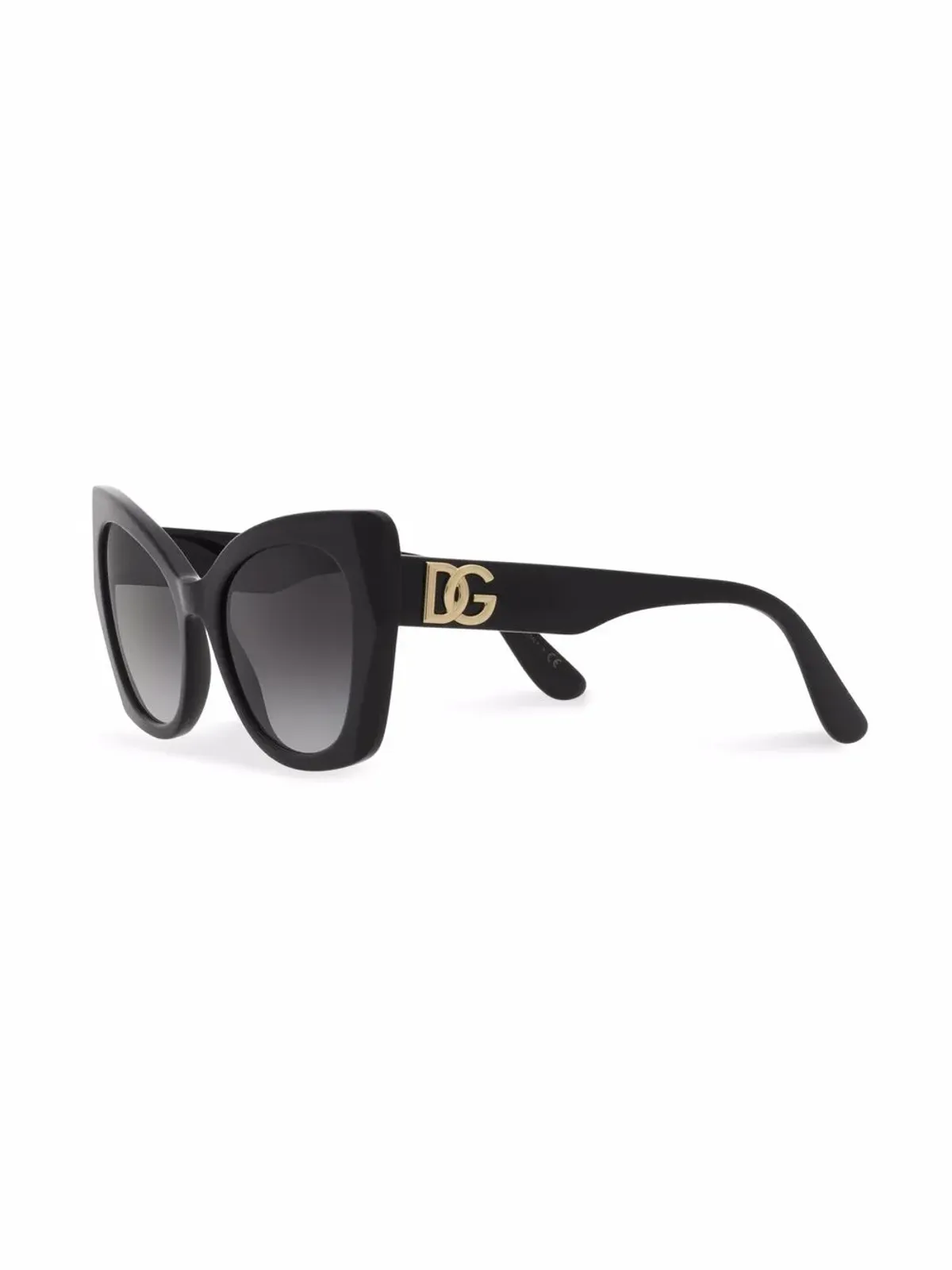 Dolce & Gabbana Eyewear DG Crossed サングラス ブラック - 画像2