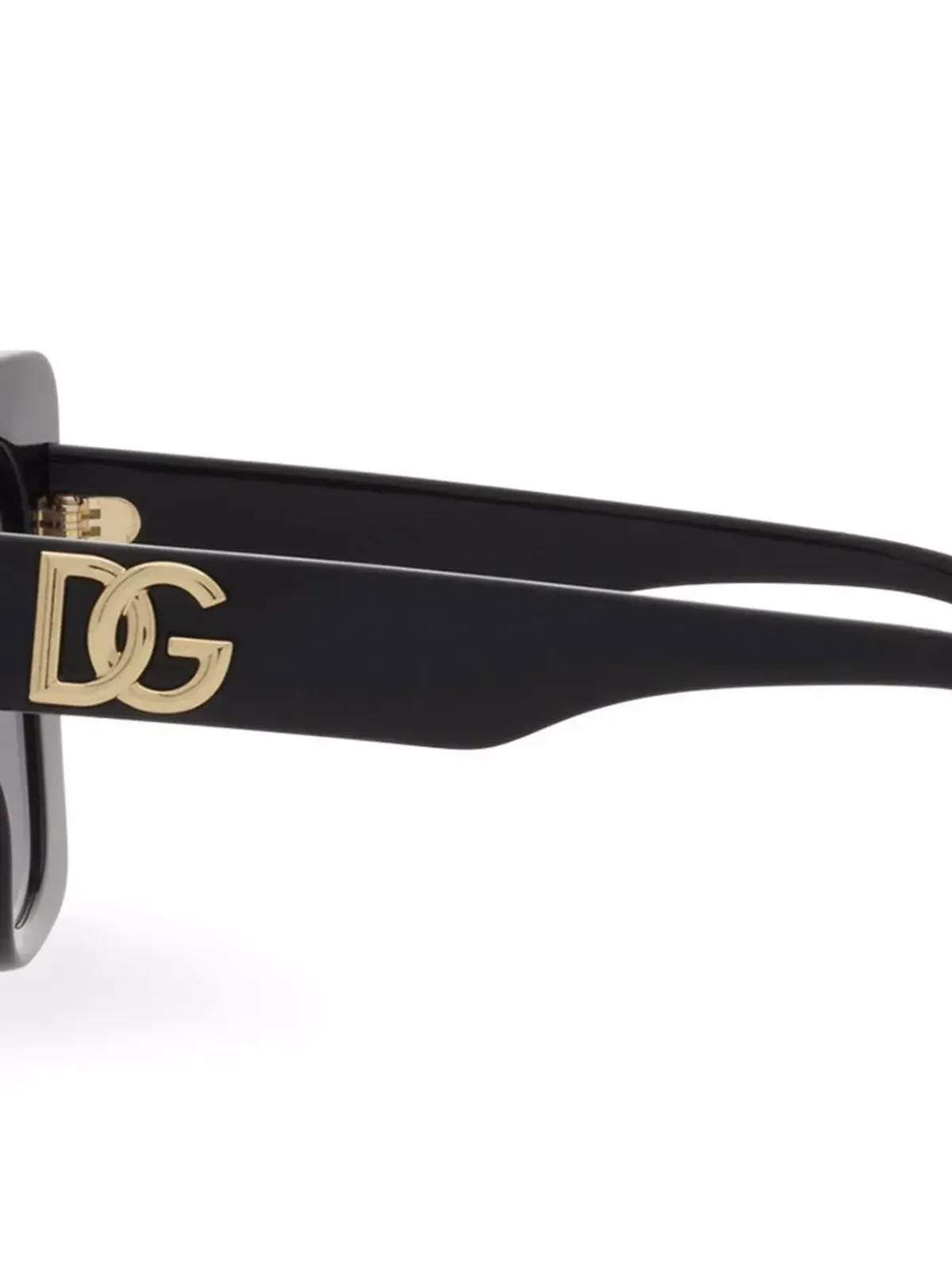 Dolce & Gabbana Eyewear DG Crossed サングラス ブラック - 画像3