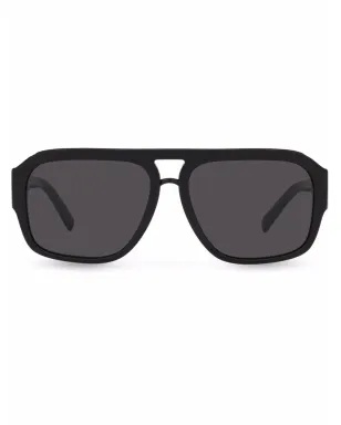 Dolce & Gabbana Eyewear DG Crossed パイロットフレーム サングラス - サムネイル1