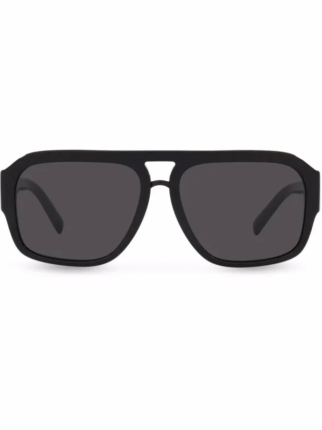 Dolce & Gabbana Eyewear Dolce & Gabbana Eyewear DG Crossed パイロットフレーム サングラスの商品画像