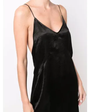 DSQUARED2 satin-finish midi dress - Black - サムネイル5