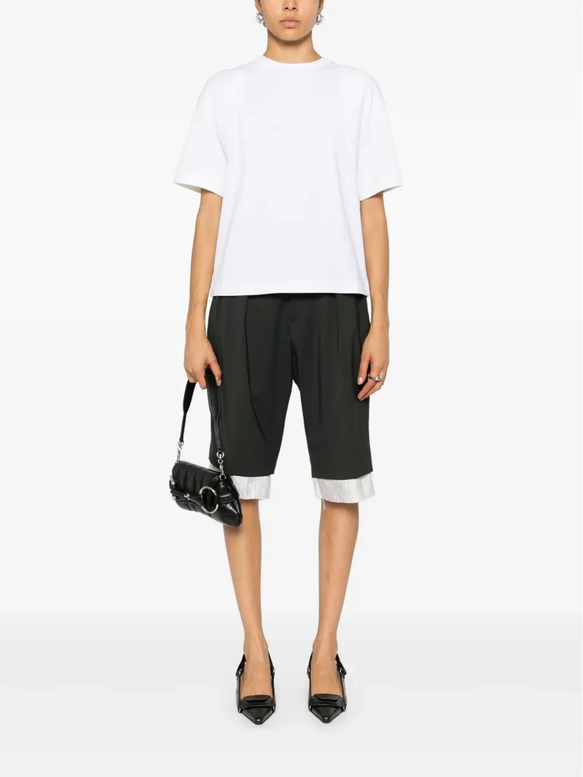 Alexander McQueen シームディテールTシャツ - 画像2