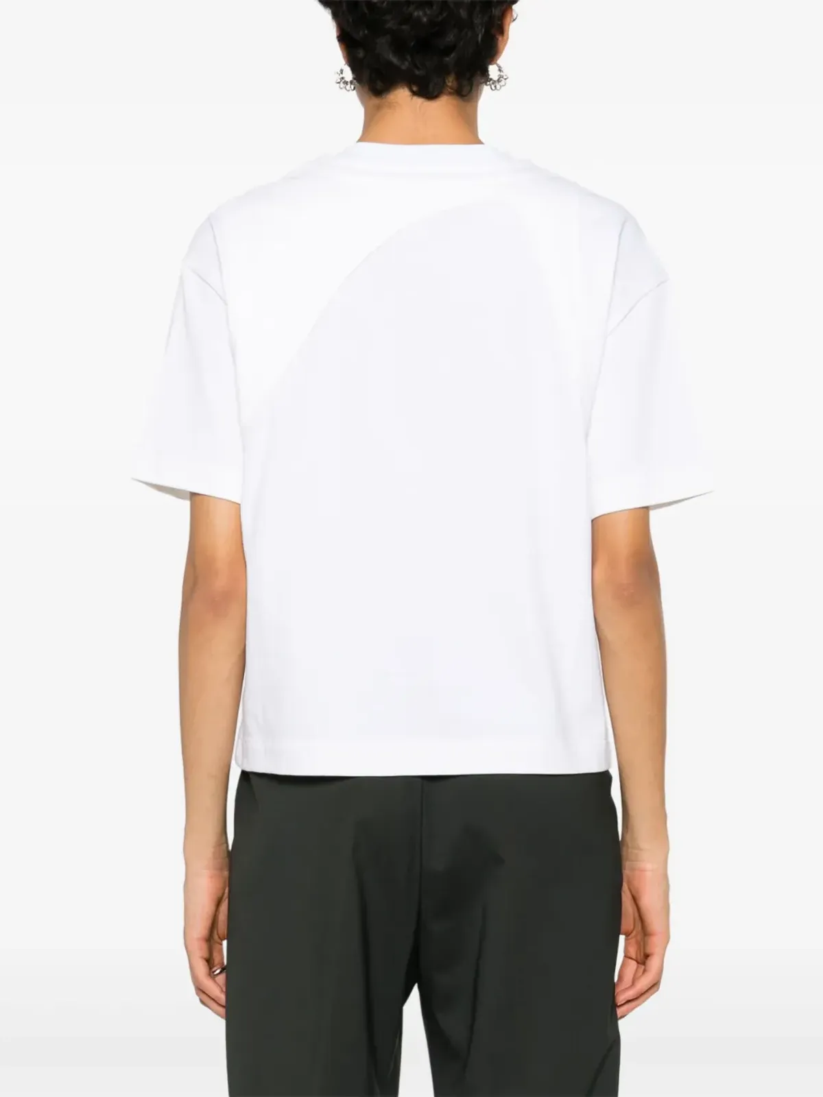 Alexander McQueen シームディテールTシャツ - 画像4