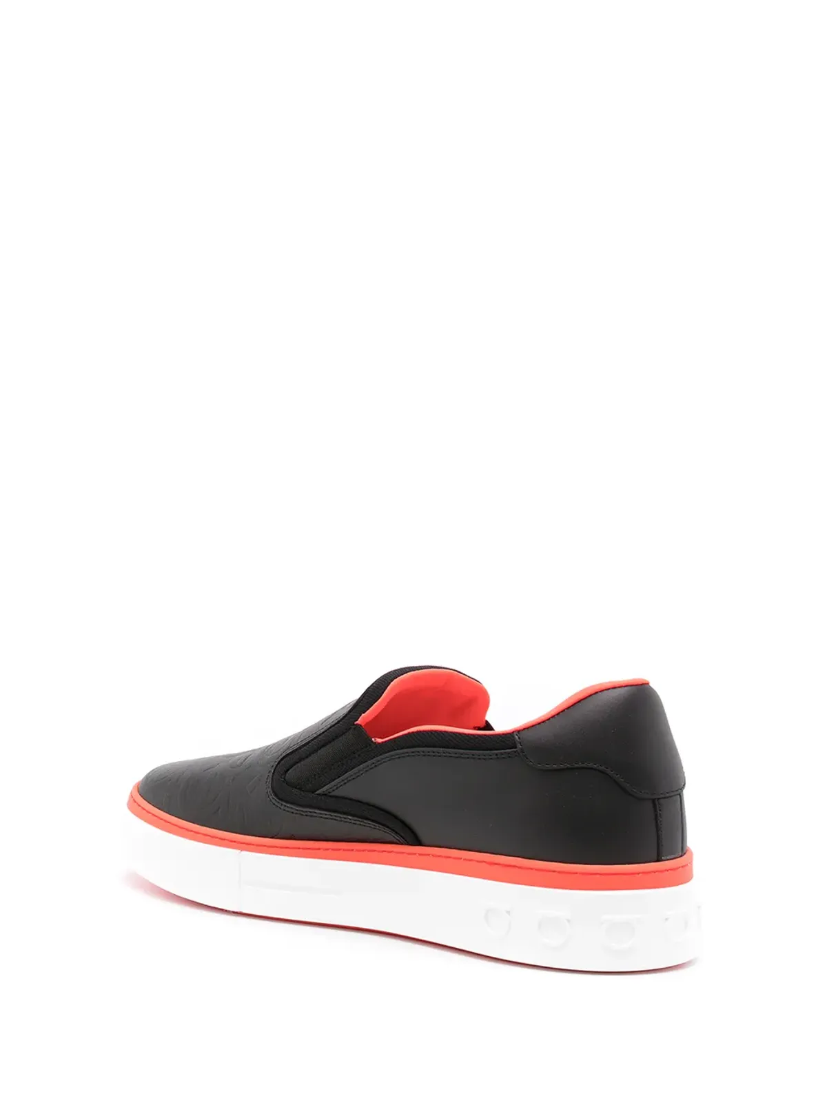 Ferragamo スリップオンスニーカー ブラック - 画像3