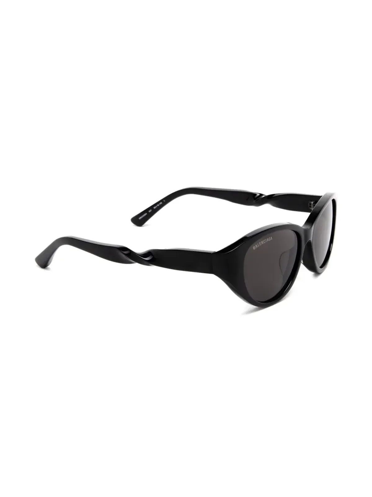 Balenciaga Eyewear ツイストキャットアイフレーム サングラス - 画像2