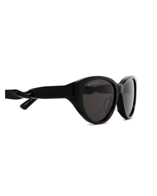 Balenciaga Eyewear ツイストキャットアイフレーム サングラス - サムネイル3