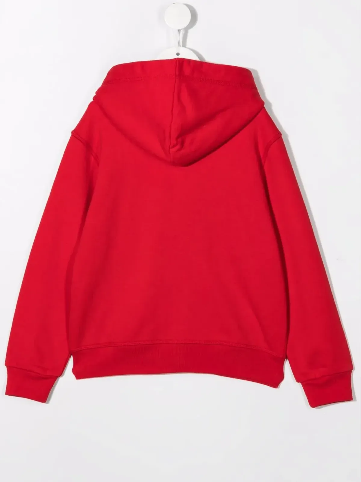 DSQUARED2 KIDS ロゴプリントジップアップフーディ - 画像2